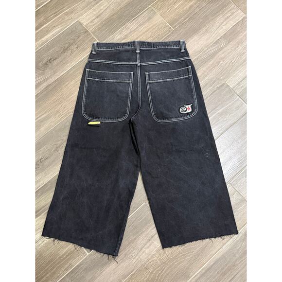 Vintage y2k Men's Black Jnco Baggy Jeans Size 36 - Picture 4 of 11